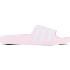 Pink Slippers Children's Shoes Adidas Kid's Adilette Aqua - Clear Pink/Cloud White/Clear Pink