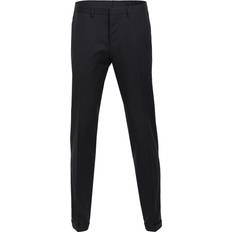 Men - Wool Trousers & Shorts HUGO BOSS Wave Extra Slim Fit Trousers - Black