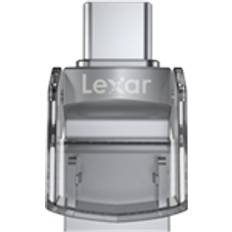 LEXAR USB 3.0 JumpDrive Dual Drive D35c 64GB