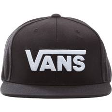 Acrylic Caps Vans Drop V Snapback Hat - Black/White