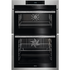 AEG Dual - Fan Assisted Ovens AEG DCE731110M Stainless Steel