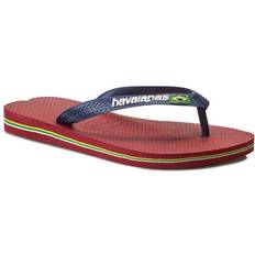 Men - Red Flip-Flops Havaianas Brasil Logo M - Red