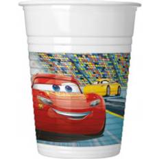 Red Plastic Cups Disney Plastic Mug Car 3 8-pack