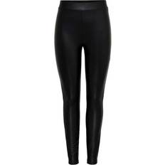 Only Cool Coated Leggings - Black