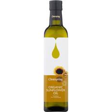 Sugar Free Oils & Vinegars Clearspring Organic Sunflower Oil 500ml 50cl