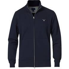 Gant Original Full-Zip Cardigan - Evening Blue