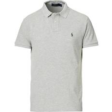 Polo Ralph Lauren Custom Slim Fit Polo Shirt - Andover Heather