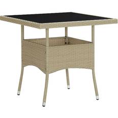 Beige Garden Table vidaXL 310551