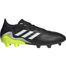 Adidas Copa Sense.2 Firm Ground Cleats - Core Black/Cloud White/Solar Yellow