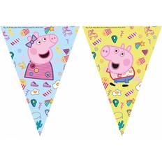 Peppa Pig Flag Line Blue/Pink