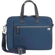 Zipper Briefcases Samsonite Eco Wave Briefcase 15.6" - Midnight Blue