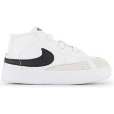 Best First Steps Children's Shoes Nike Blazer Mid Cot Bootie TD - White/White/Black