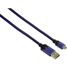 Hama Adapters Hama PS4 High Quality Charging Cable - Blue/Black