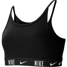 Nike Girls Bralettes Nike Girl's Trophy Sports Bra - Black/Black/White (CU8250-010)