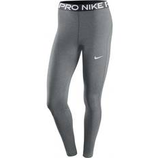 Slim Tights Nike Pro Mid Rise Leggings Women - Gunsmoke/Heather/Black/White