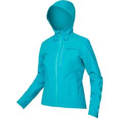 Endura Hummvee Waterproof Hoodie Jacket Women - Turkos