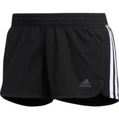 Adidas Slim Shorts Adidas Pacer 3-Stripes Knit Short Women - Black/White