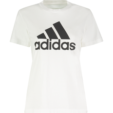 Adidas Women T-shirts adidas Women's Loungewear Essentials Logo T-shirt - White/Black