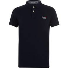 Superdry Organic Cotton Classic Pique Polo Shirt - Eclipse Navy