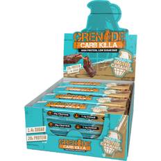 Vanilla Food & Drinks Grenade Chocolate Chip Salted Caramel Protein Bar 60g 12 pcs
