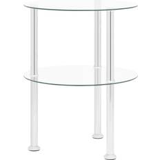 vidaXL 2-Tier Small Table 38cm