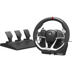 Xbox Series X Wheel & Pedal Sets Hori Force Feedback DLX Racing Wheel and Pedal Set - Black