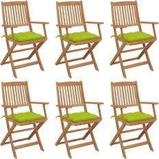 vidaXL 3065487 6-pack Garden Dining Chair