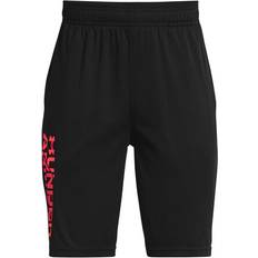 Under Armour Boy's Prototype 2.0 Wordmark Shorts - Black (1361818-001)