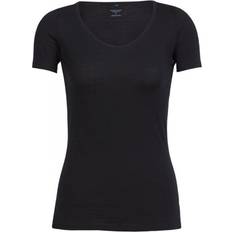 Nylon Base Layer Tops Icebreaker Merino Siren Short Sleeve Sweetheart Top