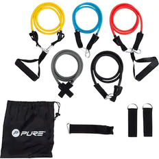 Grey Resistance Bands Pure2Improve Exercise Tube Set