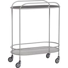 Glass Trolley Tables Hübsch - Trolley Table 37x71cm