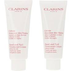 Clarins Paraben Free Hand Creams Clarins Hand & Nail Treatment Cream 2x100ml