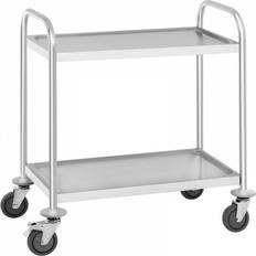 Stainless Steel Trolley Tables Royal Catering RCSW 2.1H Trolley Table 44x77cm