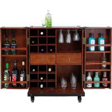 Faux Leathers Cabinets Kare Design Globetrotter Liquor Cabinet 66x83cm