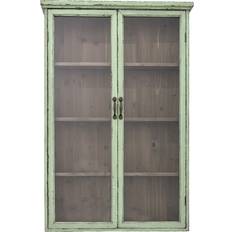 Green Glass Cabinets Bloomingville Hazem Glass Cabinet 22x122cm