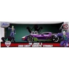 Jada Toy Cars Jada DC Comics Chevrolet Corvette Stingray 2009 with the Joker