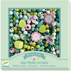 Djeco Flowers Wooden Beads 450pcs