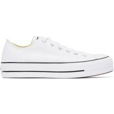 Converse 45 ½ Trainers Converse All Star Platform Clean Leather Low-Top W - White/Black