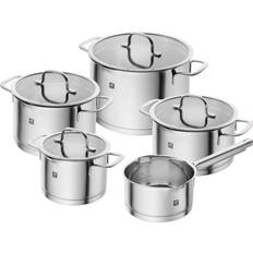 Stainless Steel Cookware Zwilling True Flow Cookware Set with lid 5 Parts