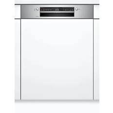 60 cm - Semi Integrated Dishwashers Bosch SMI2ITS33G Stainless Steel