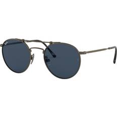 Ray-Ban Round Double Bridge Titanium RB8147 9138T0