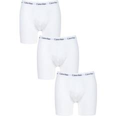 Boxers - White Men's Underwear Calvin Klein Cotton Stretch Boxer Brief 3-pack - White