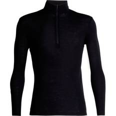 Icebreaker 175 Everyday Long Sleeve Half Zip Thermal Top Men - Black