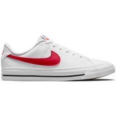 Best Racket Sport Shoes Children's Shoes Nike Court Legacy GS - White/Black/University Red