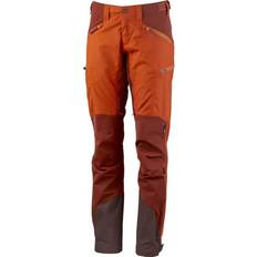 Orange - Outdoor Trousers - Women Lundhags Makke Ws Pant - Amber/Rust