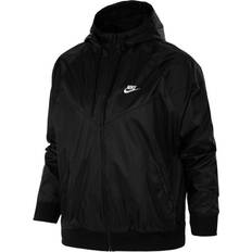 Nike Men - Outdoor Jackets - XS Outerwear Nike Windrunner Hooded Jacket Men - Black/White