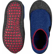 Wool Children's Shoes Falke Kid's Cozy Catspads - Cobalt Blue