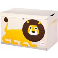 Beige Chests Kid's Room 3 Sprouts Lion Toy Chest