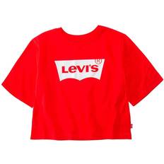 Levi's Kids Light Bright Short Sleeve T-Shirt - Super Red (4E0220-R6W)