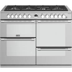 Stoves 110cm - Freestanding - Stainless Steel Gas Cookers Stoves Sterling Deluxe S1100DF GTG Stainless Steel